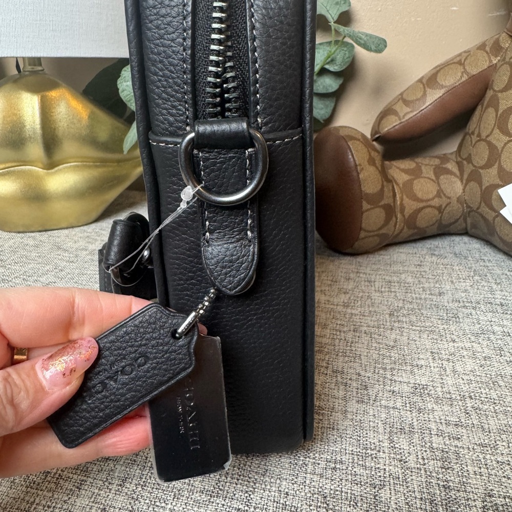 $189 COACH SULLIVAN In Signature Canvas Crossbody - Picture 7 of 8
